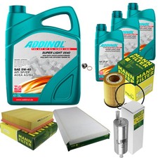 MANN Inspektionspaket 8L ADDINOL 0540 SUPER LIGHT 5W-40 f�r BMW X5 E53 4.4i