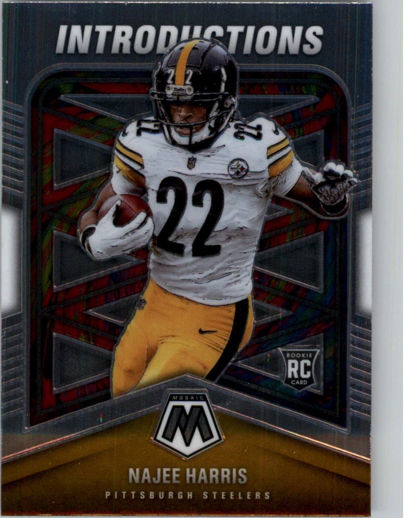 2021 Panini Mosaic Introductions #9 Najee Harris - FB