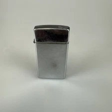 Scripto Lighter Vintage  Butane Cigarette  Silver Tone Made in USA