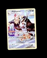 NM SWSH10: Astral Radiance Trainer Gallery Holo Mightyena TG09/TG30 2