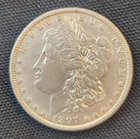 1897-O Morgan Silver Dollar AU