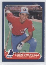 1986 Fleer Terry Francona #248 0n6