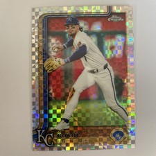 2025 Topps Chrome X-Fractor Bobby Witt Jr. Kansas City Royals #93