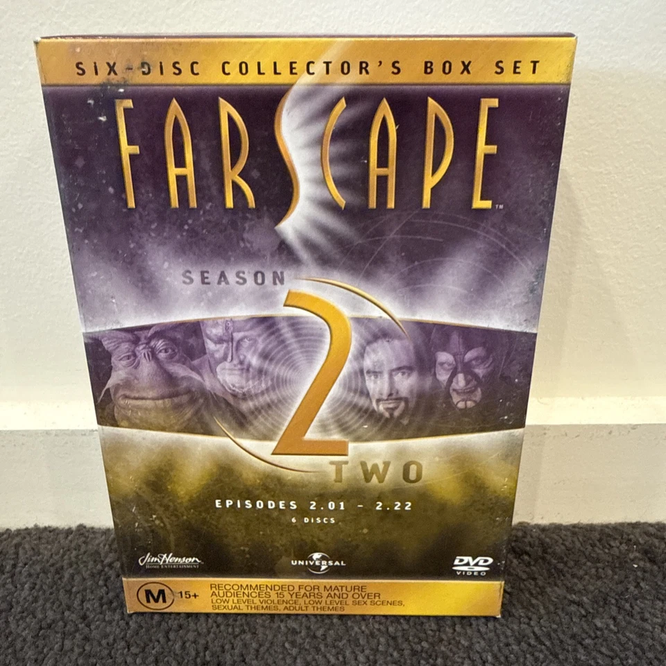Farscape Complete Series DVD Seasons 1-4 + Peacekeeper War PAL Region 4 - Image 4 of 4