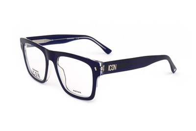 Dsquared2 ICON 0018 OXZ BLUE CRYSTAL 52/18/145 MAN Eyewear Frame