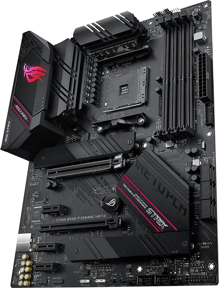 ROG Strix B550-F Gaming Wifi II Scheda Madre Gaming ATX, AMD B550, Socket AM4, D - Immagine 3 di 4