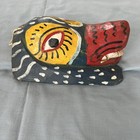 Unique Guatemalan Folk Art Mask – Hand Carved Wood — photo 2