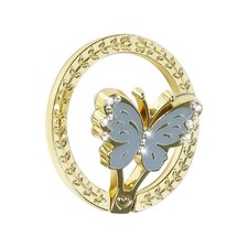 Glitter Cell Phone Ring Holder Finger Kickstand, Bling Metal Cute Butterfly 1...