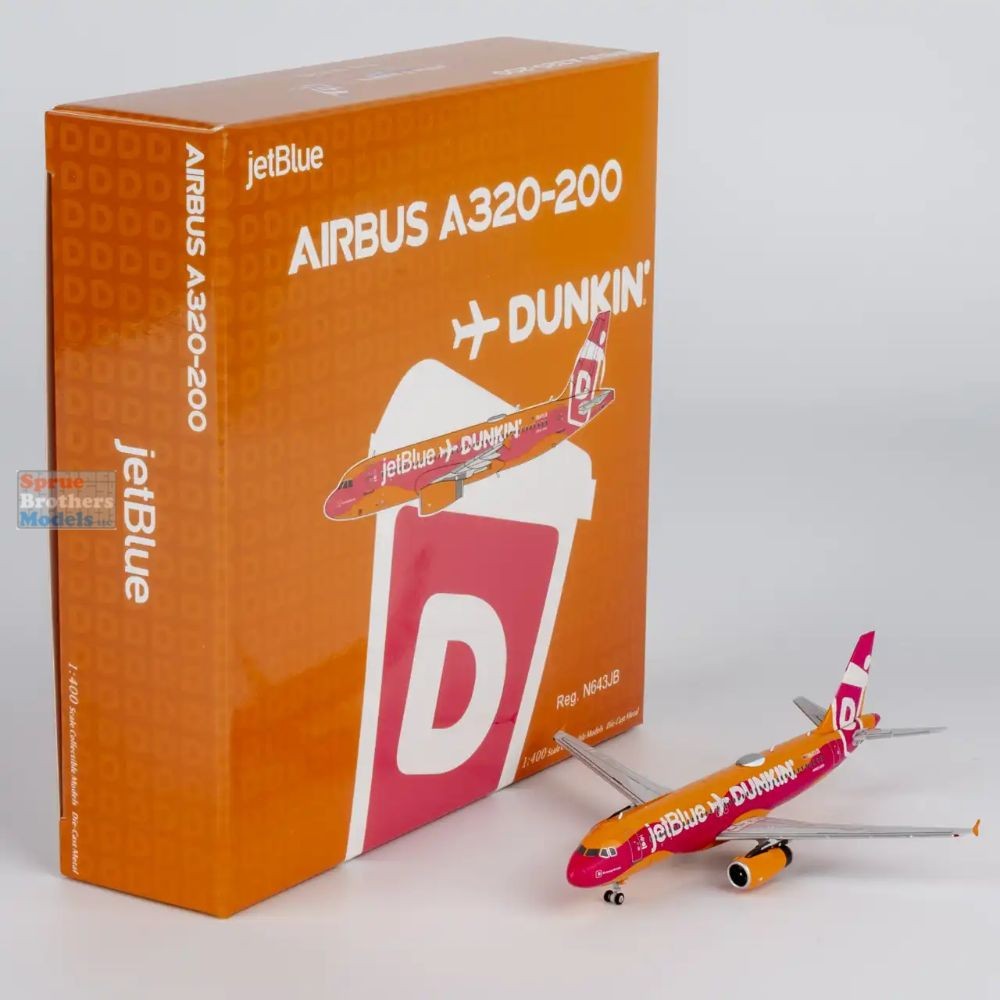 NGM15061 1:400 NG Model jetBlue Airbus A320-200 Reg #N643JB