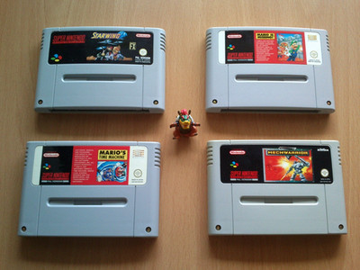   Bundle: MARIO'S TIME MACHINE MISSING MECHWARRIOR .. Super Nintendo Snes PAL  