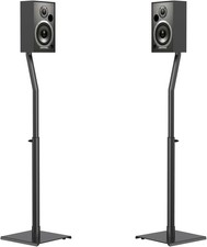 USX MOUNT Universal Speaker Stands Height Adjustable 30  39in Pair Floor Stands