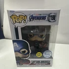 Funko Pop! Vinyl Marvel Avengers Endgame Captain America #1198 Glow Special Ed