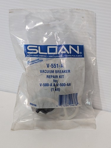 Kit riparazione interruttore aspirazione Sloan V-551-A - per valvole di scarico V-500-A e V-500-AA - Foto 4 di 4