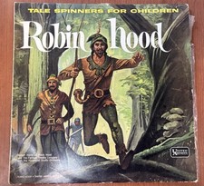 Vintage Tale Spinners For Children Robin Hood Vinyl Record 1960s 11001