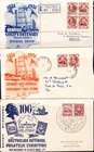 878  Australia 1851 Gold Centenary Official First Day Covers & Vic (3)