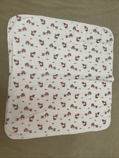Fox Baby Blanket Woodland Soft Print