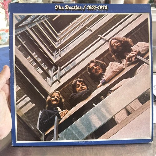 1973 1st Press THE BEATLES 1967-1970 DOUBLE VINYL LP APPLE SKBO-3404 Near Mint