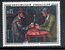 🦬Timbre France N°1321 - Paul Cezanne Neuf ** - MNH** - 1961🦬