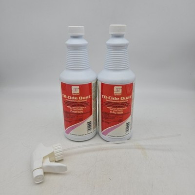 Spartan TB-Cide Quat RTU Handi Spray Cleaner Disinfectant 1 qt 32oz 2 Bottles