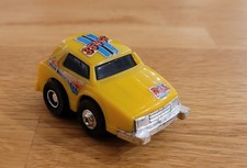 1980s Vintage Nomura 240 Friction Toy Car Made in Japan Yellow 354GT Working