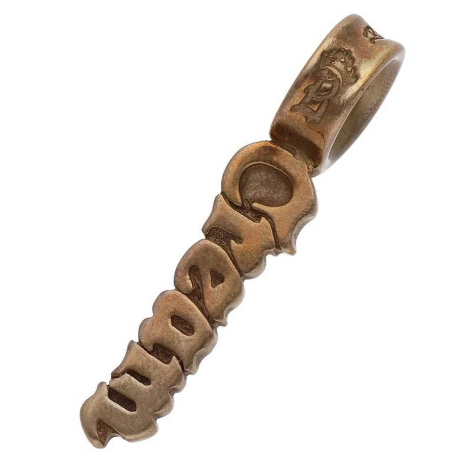 Collar colgante Bill Wall cuero crema logotipo top para hombre usado 4817e3db4a826419826 Foto 2 de 4