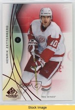 2024-25 Upper Deck SP Game Used Legends Red Henrik Zetterberg #195 READ 1tj3