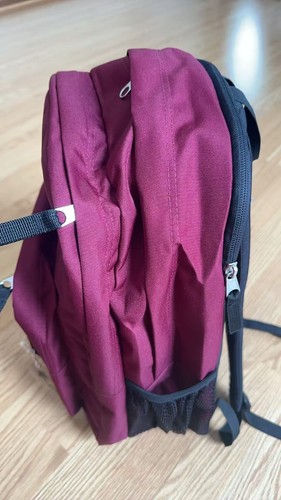 New W TAG JanSport Big Student 15'' Laptop XL Backpack Russet Red FAST FREE SHIP - Afbeelding 5 van 5