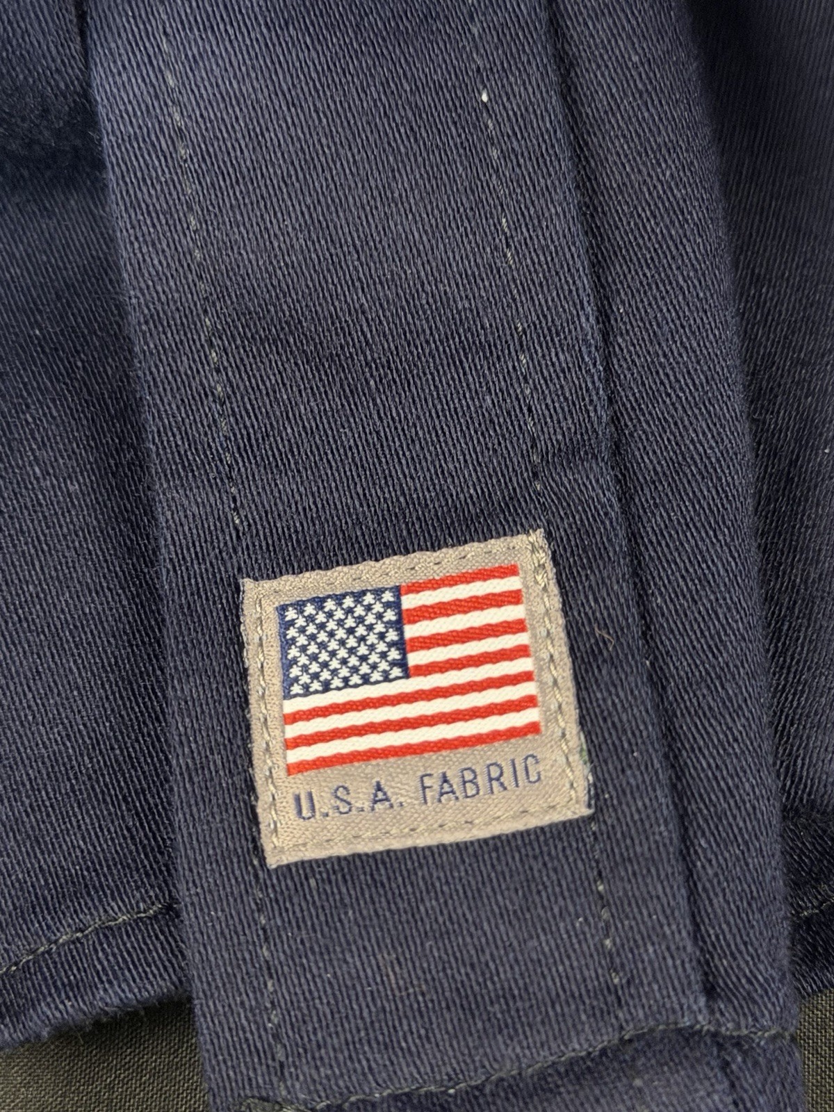 Ariat FR Western Performance Navy Vent Work Shirt… - image 4