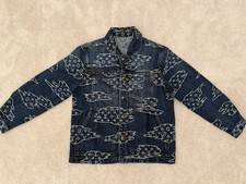 Louis Vuitton Mens Denim Jacket Monogram Wash...