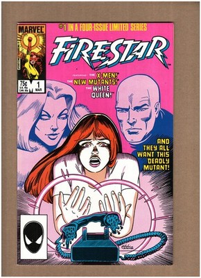 Firestar #1 Marvel Comics 1986 EMMA FROST X-MEN PROF. X VF+ 8.5