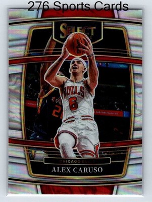 ALEX CARUSO 2021-22 PANINI SELECT #9 SILVER PRIZM