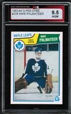 1983 84 OPC O-Pee-Chee #338 Mike Palmateer KSA 9.5 NGM