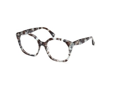 NEW MAX MARA MM5082 055 HAVANA DEMO 53MM AUTHENTIC EYEGLASSES 53-18-140