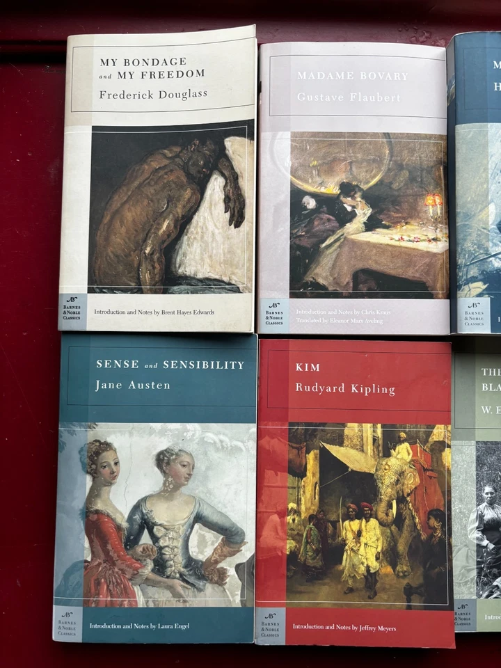 Barnes & Noble Classics Paperback Books - Lot Of 14 - VG Literature Match Spines - Image 2 of 4