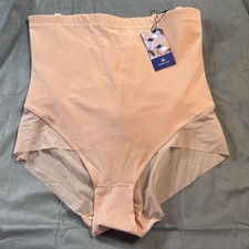 Honeylove SuperPower Brief Shapewear Womens 2X Beige High Waist Firm Control