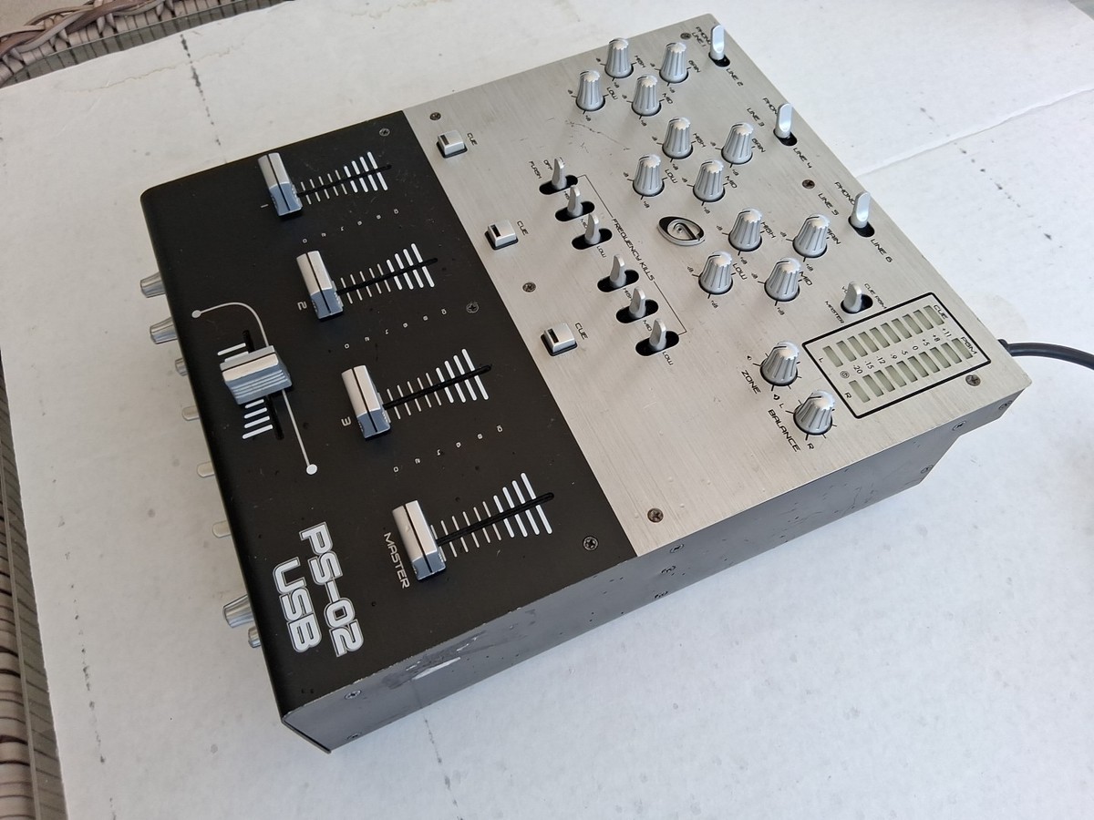 Gemini PS-02 USB DJ Mixer 3-Channel Very Nice | eBay