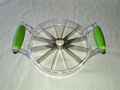 Watermelon Melon Pineapple Cantaloupe Cutter Slicer Stainless Steel 8.5''
