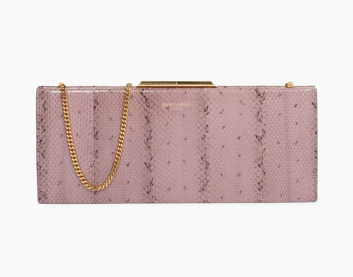 初*）様 YSL ピンク レザークラッチバッグ 初*）様 YSL ピンク レザークラッチバッグ