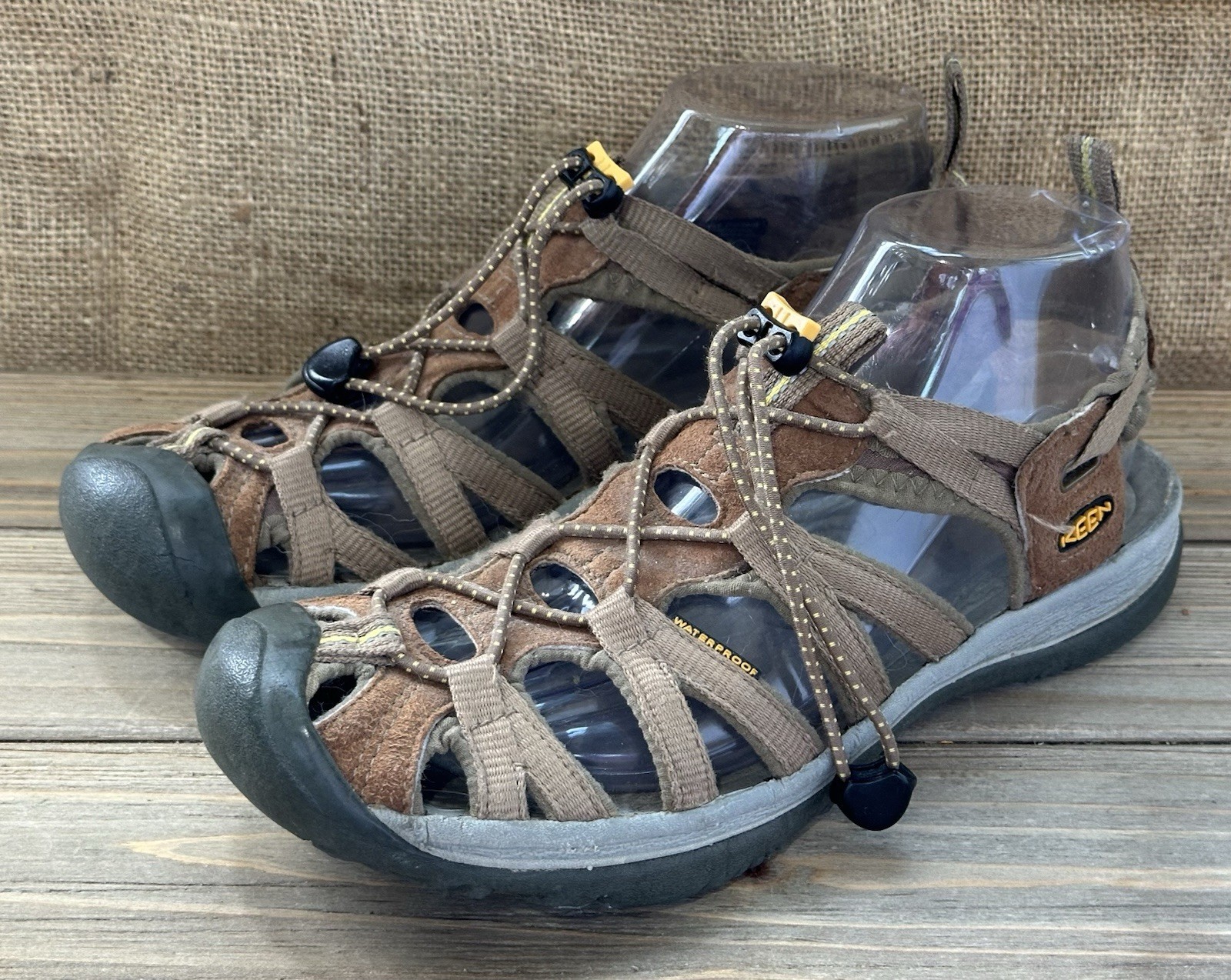 KEEN Whisper Sandali sportivi da trekking donna 8 5 marrone