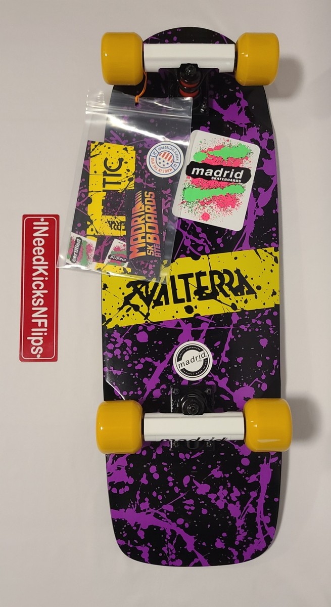 MADRID SKATEBOARD MADRID FLY マドリッドフライ 蝿柄 MADRID X BACK TO FUTURE VALTERRA 40TH ANNIVERSARY COMPLETE