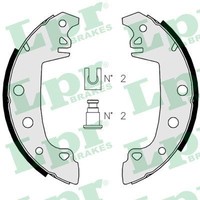 LPR Bremsbackensatz 02850 FüR Alfa Romeo Renault CitroËN Peugeot Talbot Dacia