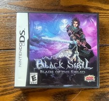 BLACK SIGIL Blade of the Exiled Nintendo DS 2009 Complete CIB w/ Manual Tested