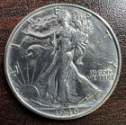 1940 S WALKING LIBERTY SILVER HALF DOLLAR  UNC/AU