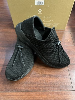 Mens 11.5 Columbia Wildone Moc Slip On Sneaker Black Shoe Loafer Moccasin New