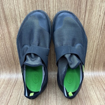 OOFOS Shoes Mens Size 10 Black Gray OOMG Fibre Low Comfort  display picture 1