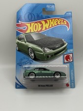 Hot Wheels '98 Honda Prelude Dollar General Exclusive Seafoam Green In Clamshell