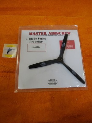 Master Airscrew 3-blade Series Pusher Prop MA0970TP - 9x7'' - New - P26