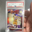 Panini 2019-20 Donruss Elite LeBron James #87 Red PSA 10 Los Angeles Lakers Card