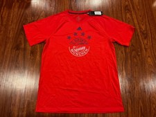 Adidas Men's Bayern Munich Munchen Redirection Logo Soccer Jersey Shirt Large L