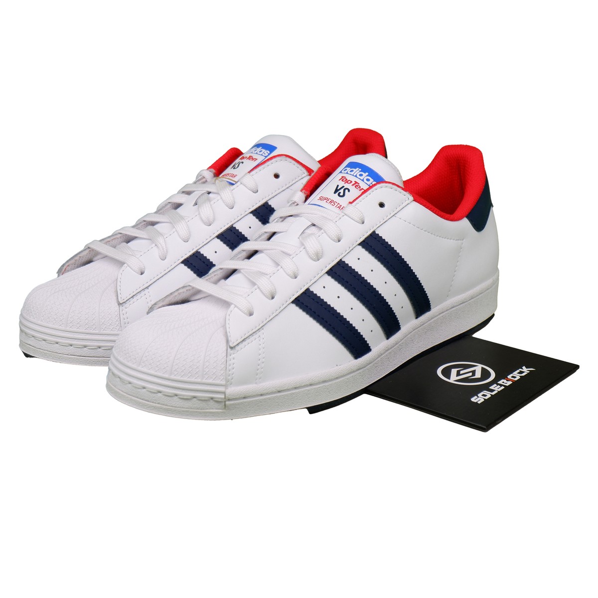 adidas Superstar Navy Red FV8270